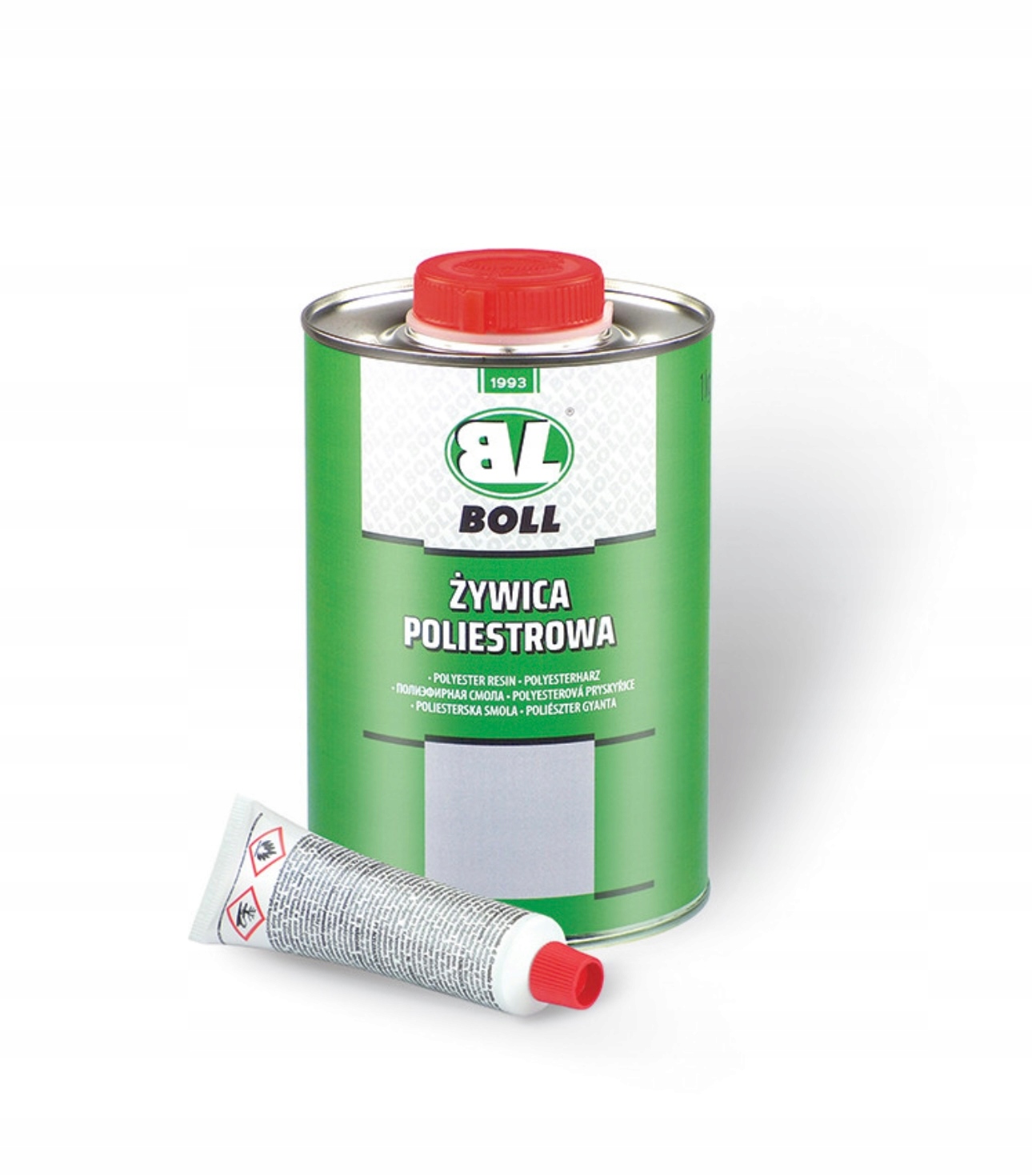 

Żywica poliestrowa z utwardzaczem Boll 970 g +30 g