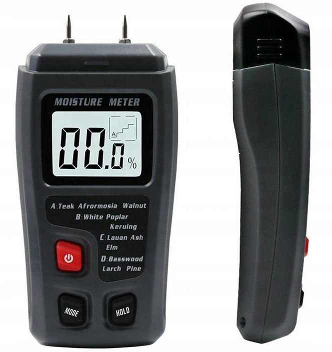 

Wilgotnościomierz LCD miernik wilgotności drewna