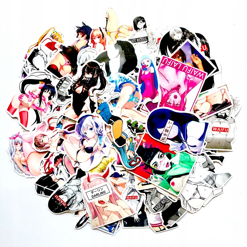 

Naklejki Stickerbomb MIX Erotic 18+ Wlepki 100 Szt