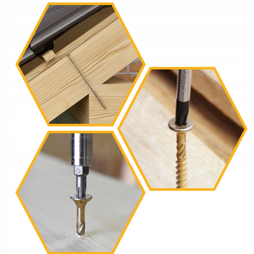 WKRĘTY CIESIELSKIE DO DREWNA 4x60 STOŻKOWE TORX 250szt WKCS-40060 KLIMAS EAN (GTIN) 5907704422730