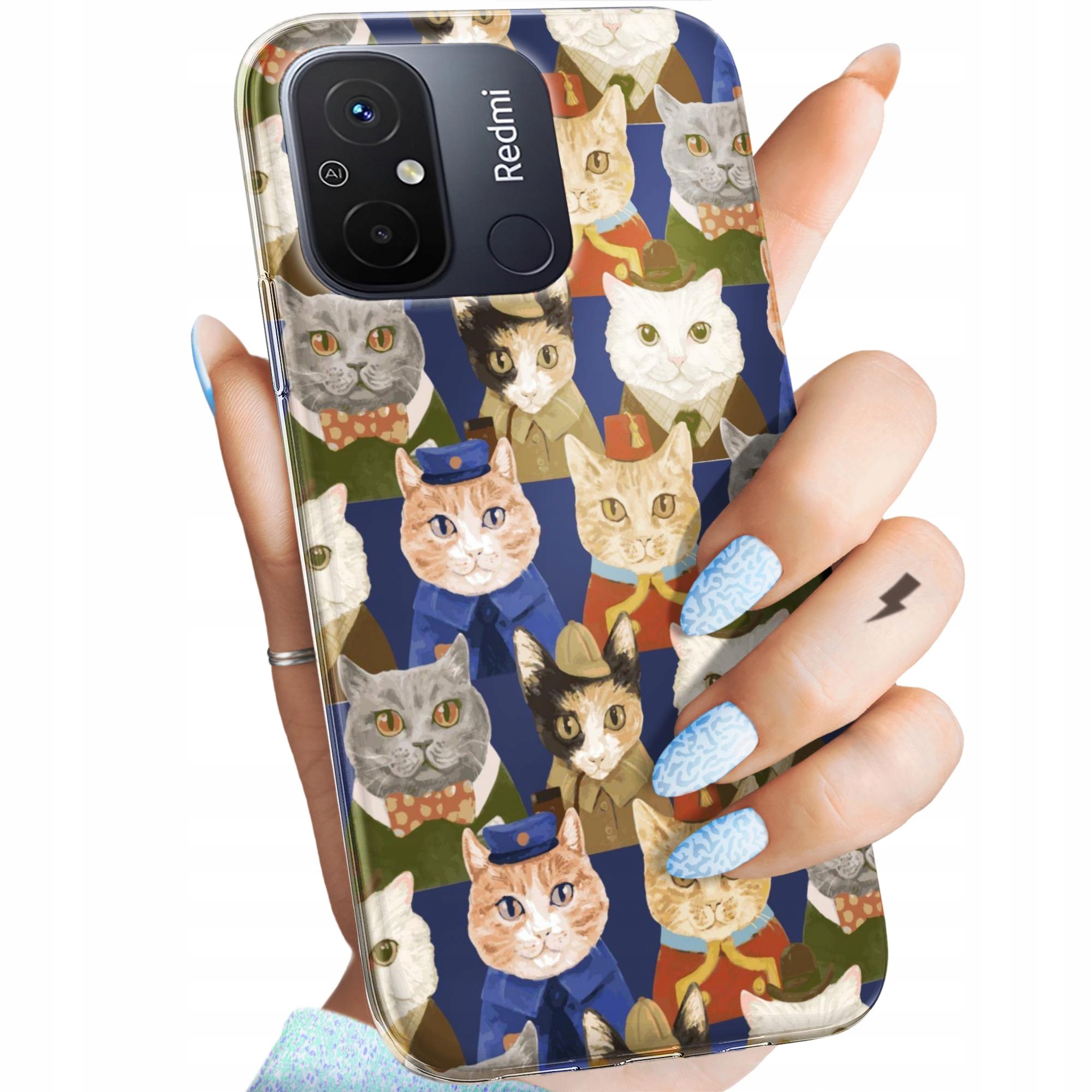 Etui Do Xiaomi Redmi 12C Koty Kociaki Kotki Obudowa Pokrowiec Case
