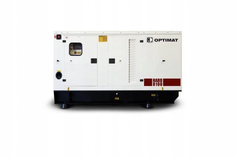 Generator prądotwórczy Optimat Hard D100 w kolorze czarno-białym