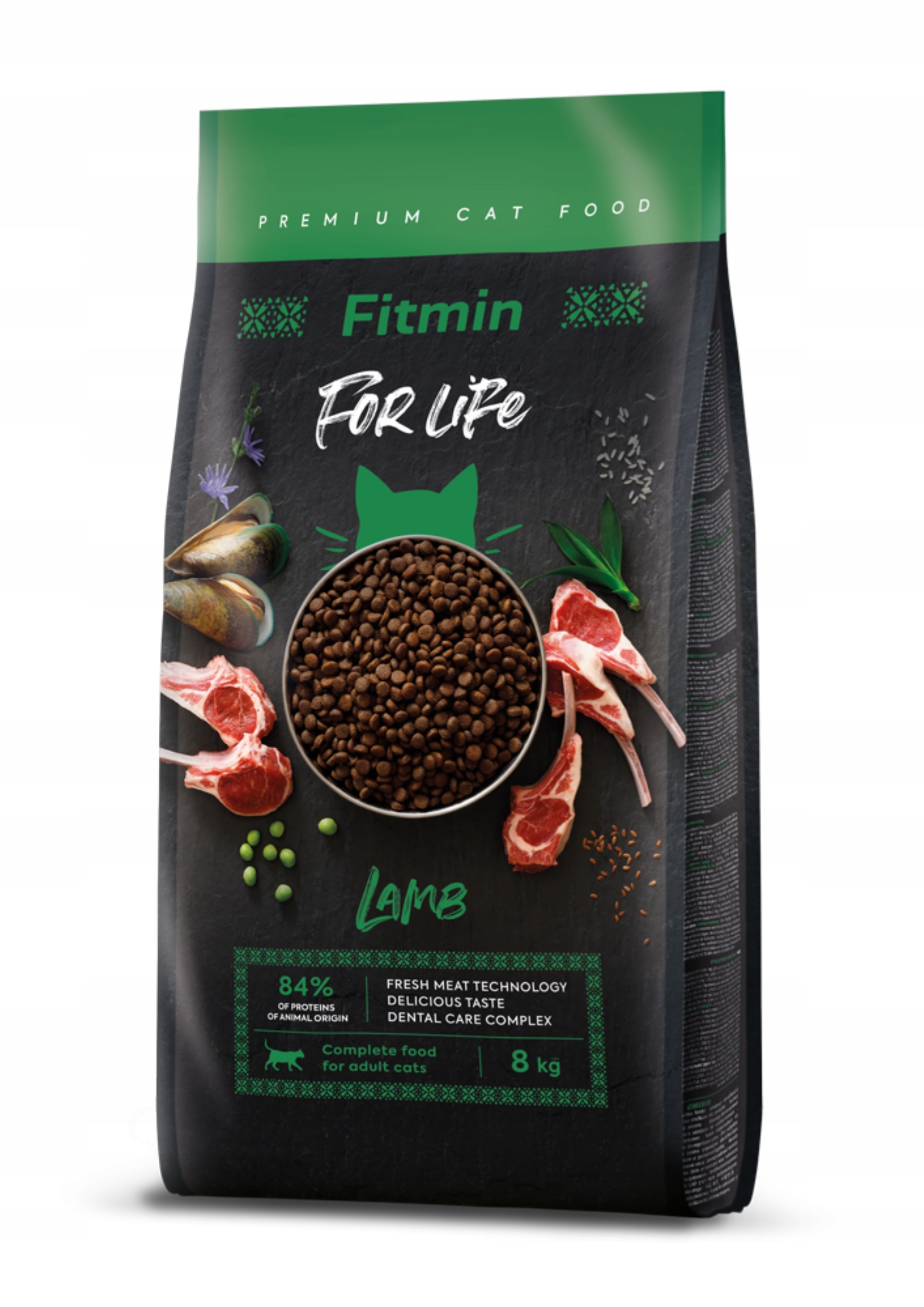 Fitmin cat For Life Adult Lamb 8kg