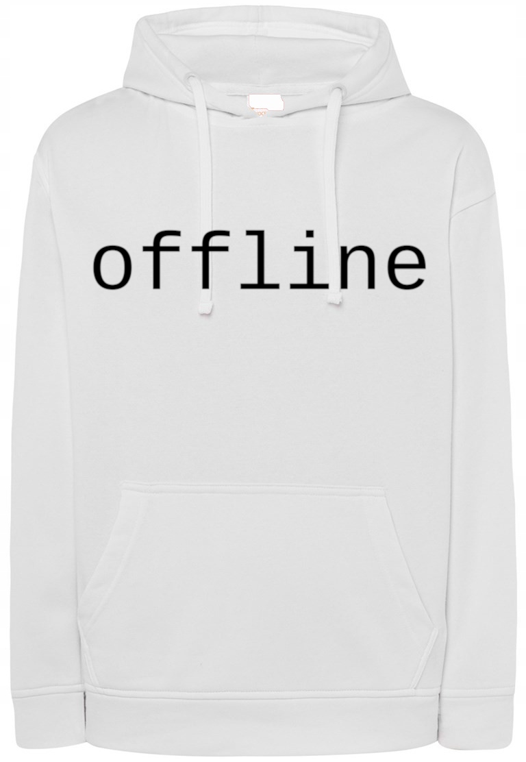 Pánská mikina s pěkným nápis Offline vel. S