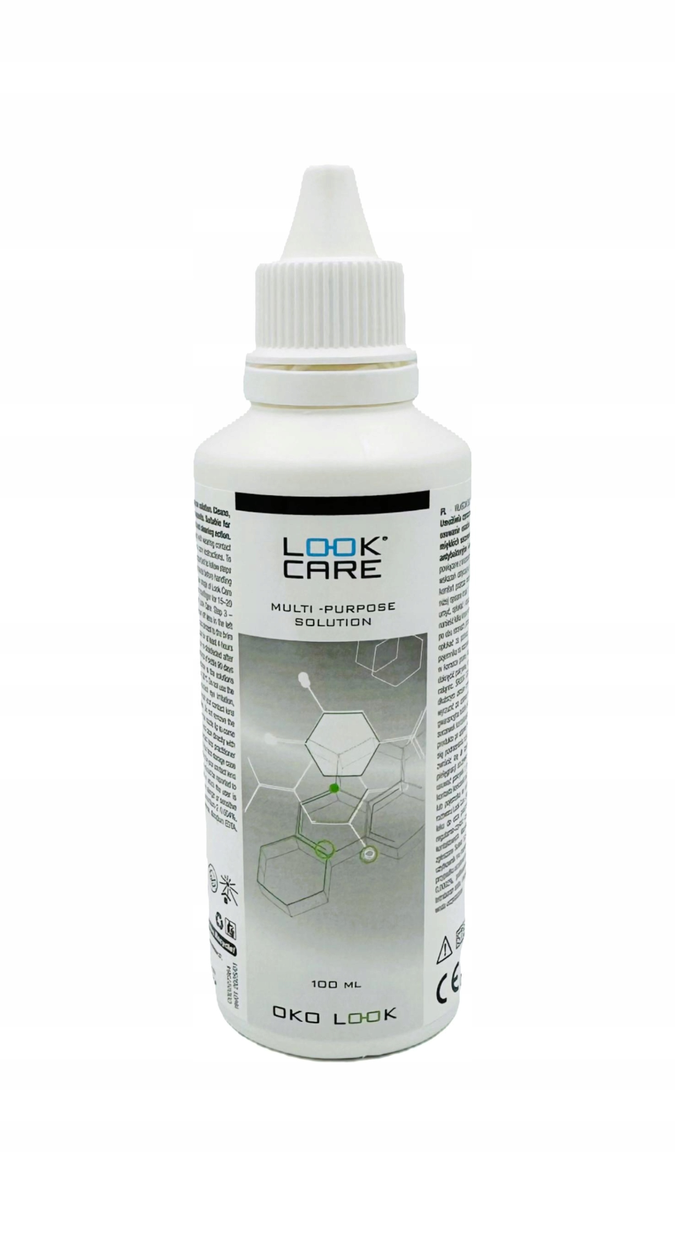 Жидкость для линз Look Care Aqua Solution, 100 мл