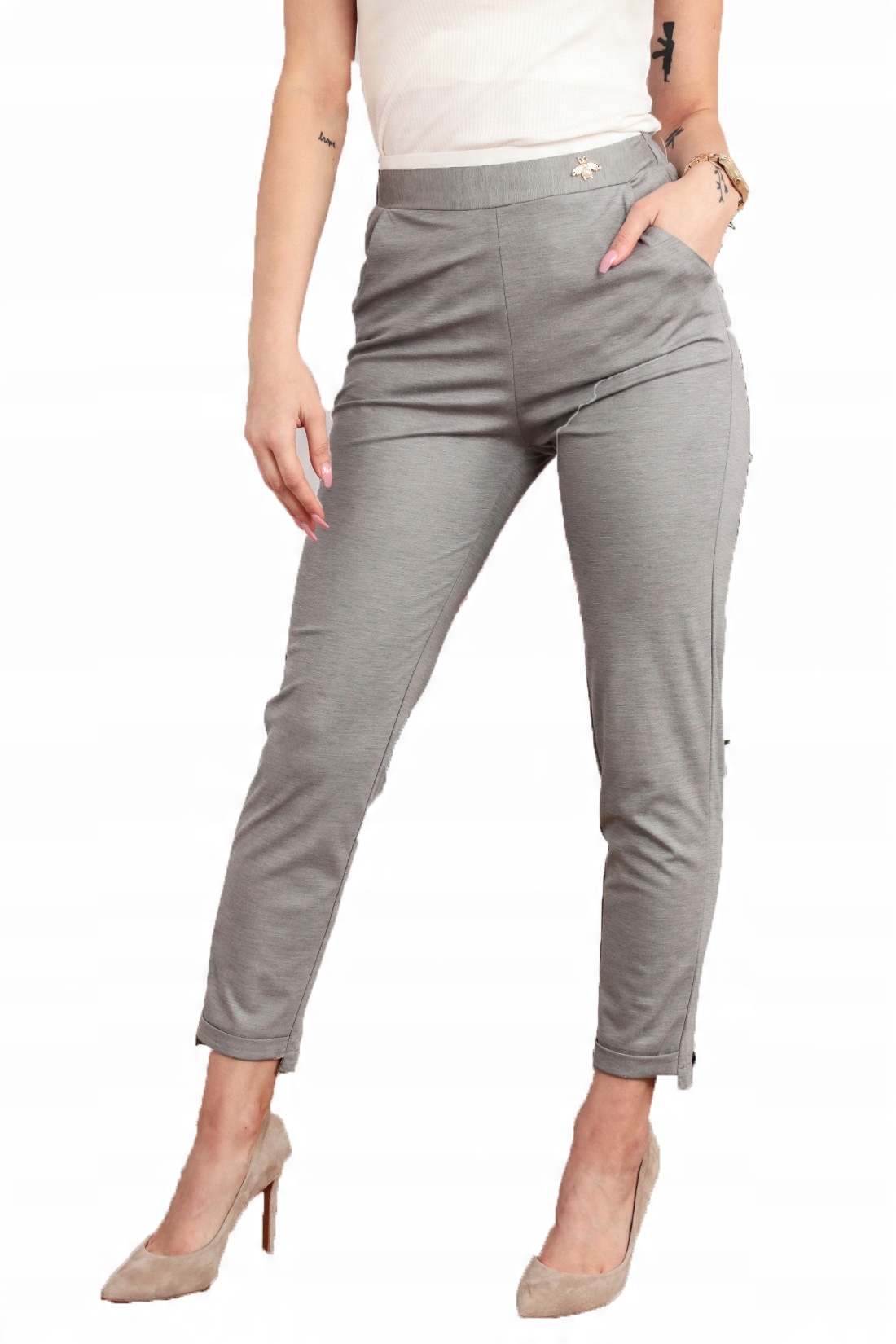 

Spodnie Getry Legginsy Guma Mucha 7/8 42 XL 2048