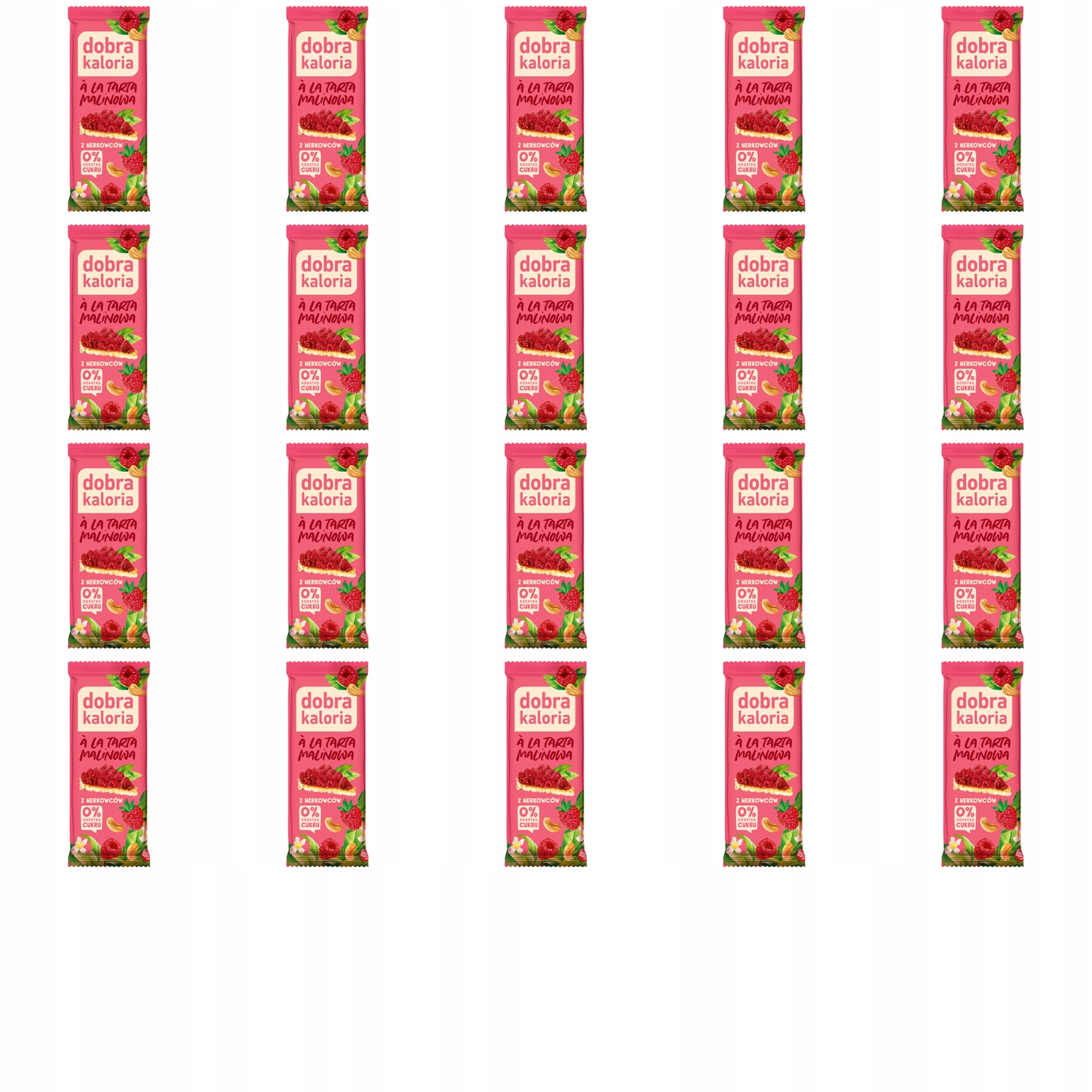 Levně 20 x 35 g Dk tyčinka strouhaná malinová Karton