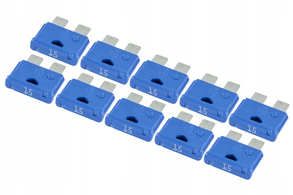 BEZPIECZNIK PŁYTKOWY UNI VAL UNIVAL MTA 15A 10szt.