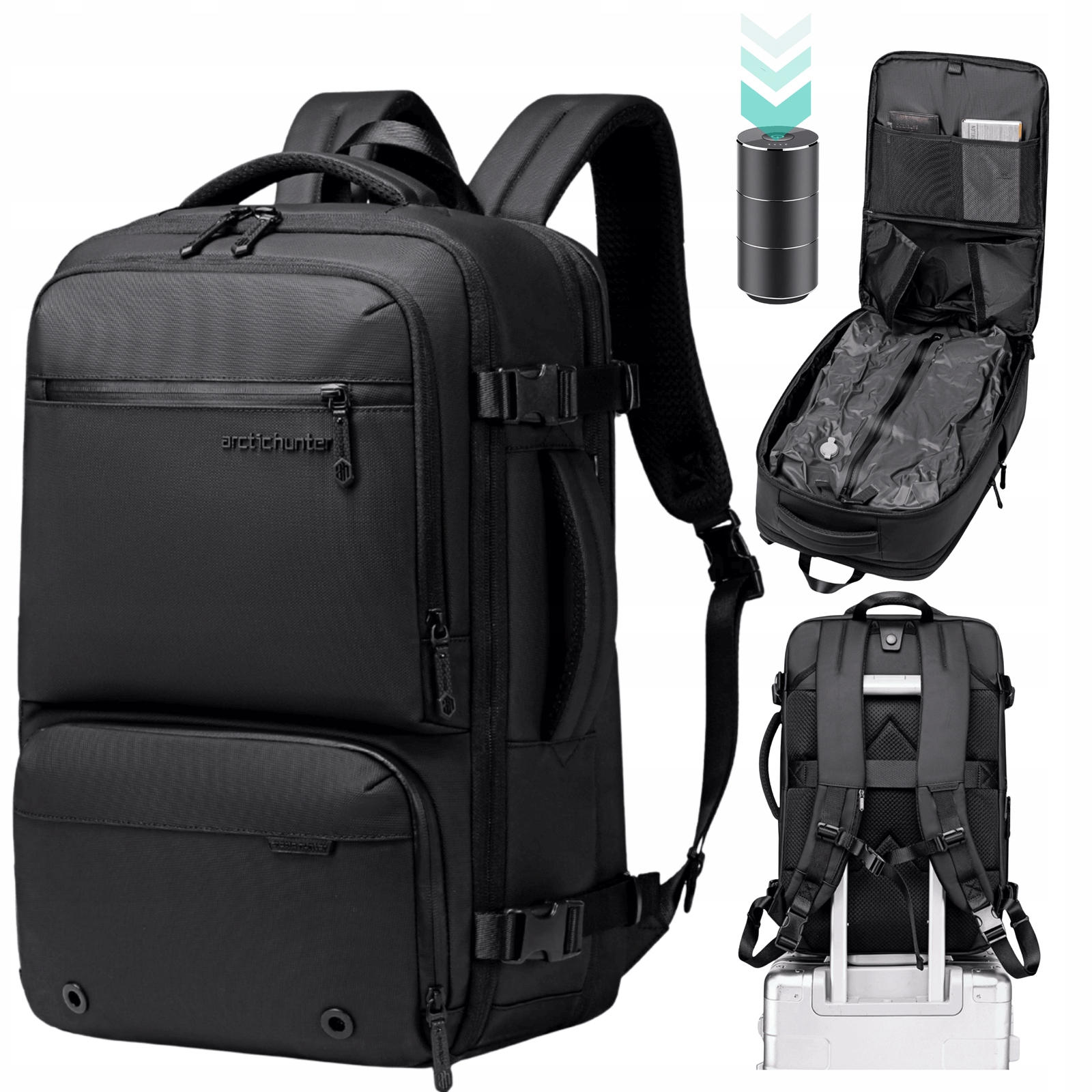 Batoh pro vakuové kompresní zavazadlo Ryanair Wizz Air Lot