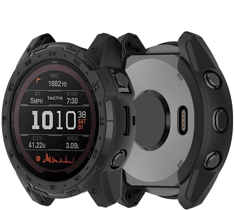 Etui Ochronne Silikonowe do Garmin Fenix 7X / Pro / Solar 51mm Kod producenta szkło adapter etui pasek Fenix 7X