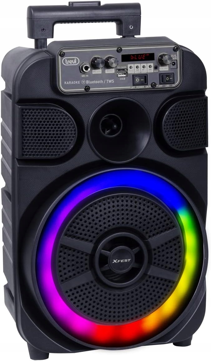 Głośnik Przenośny Wzmocniony Na Kółkach XFest Xf 460 Trevi