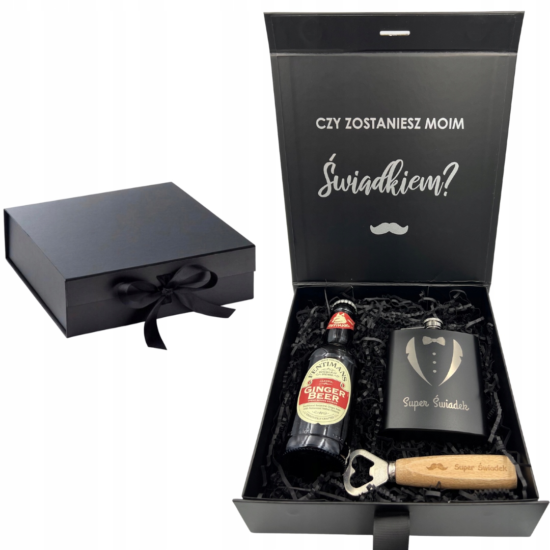 Box dárek pro Družbu Žádost o to, aby byla Družbou Družba svatba