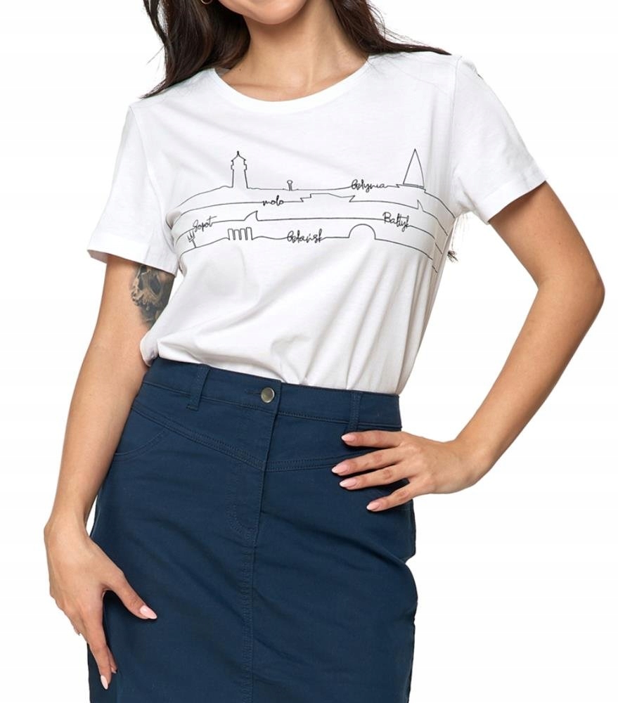 

Koszulka damska Bałtyk - biała M