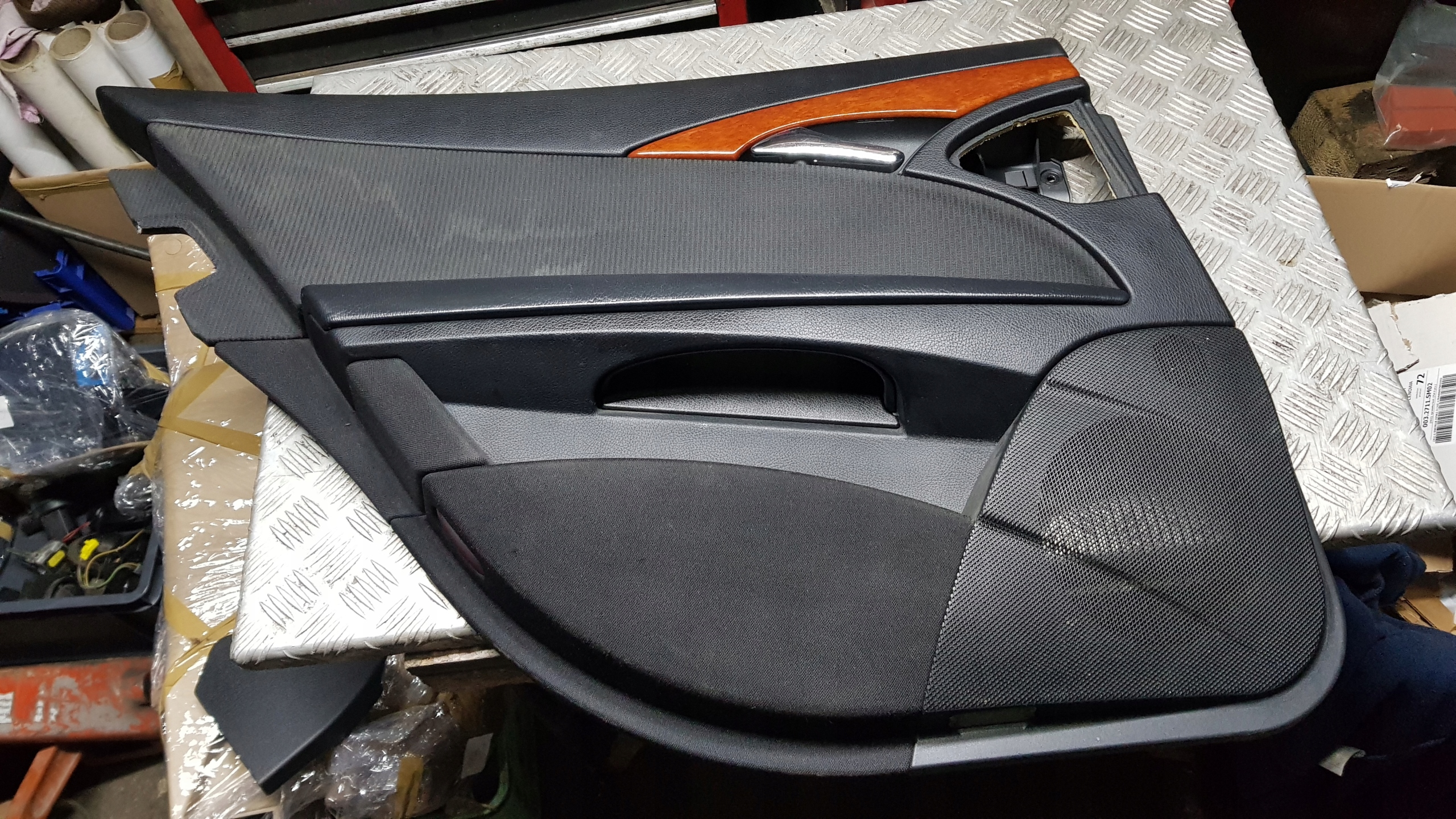 MERCEDES W211 side upholstery left rear part