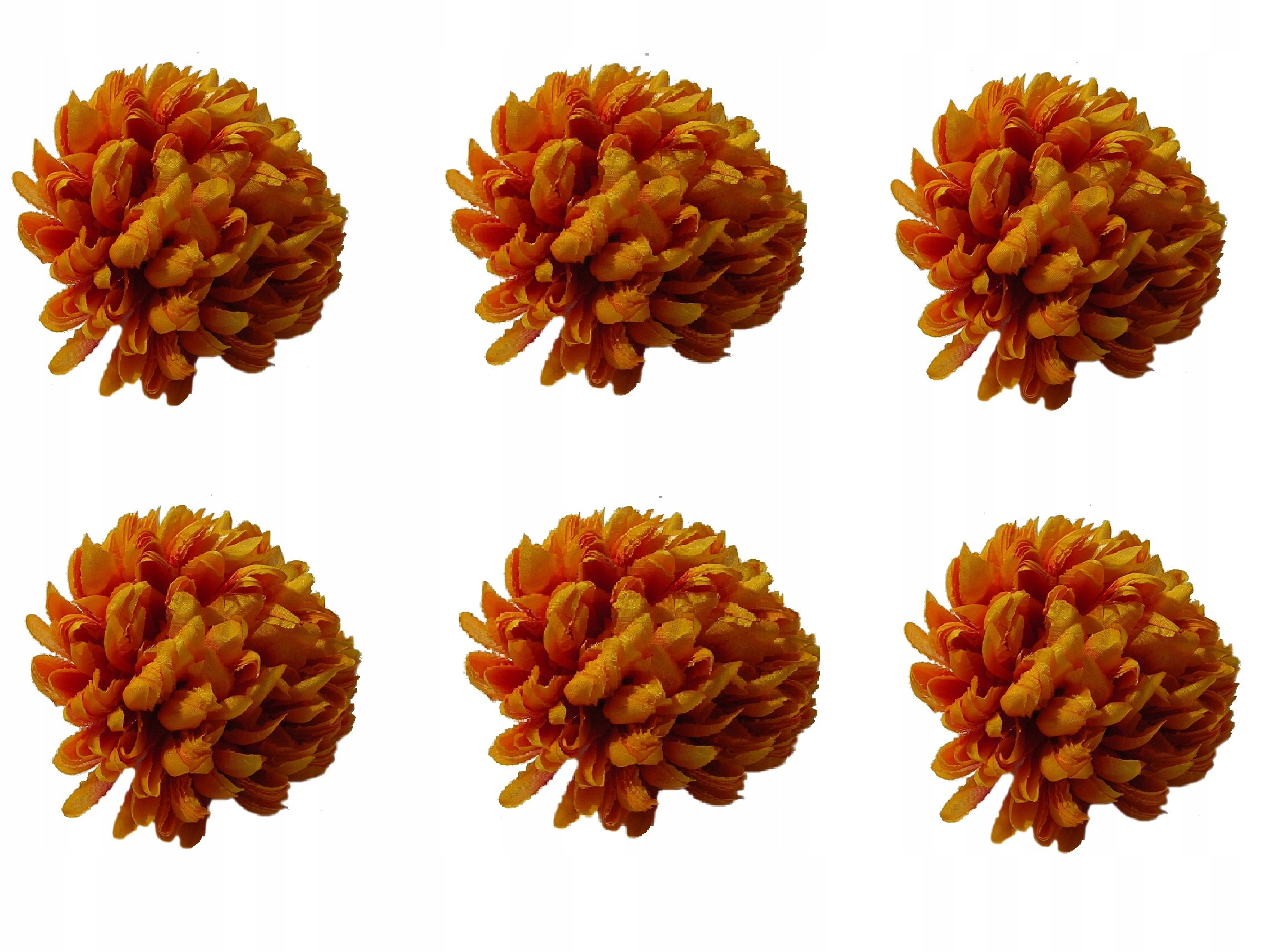 

Chryzantemy Główki Komplet 6 Sztuk