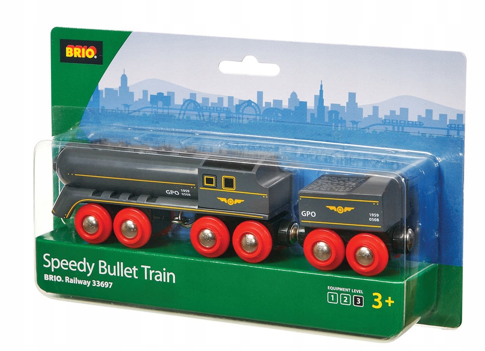 BRIO 33697 - Pociąg Pocisk RAVENSBURGER