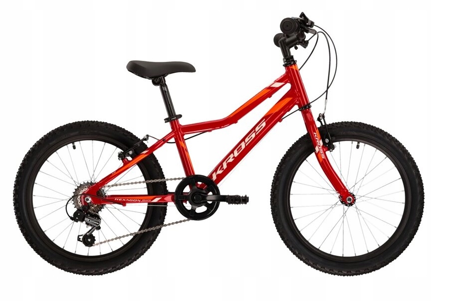 Rower MTB Kross Hexagon Mini 1.0 czerwony koła 20''