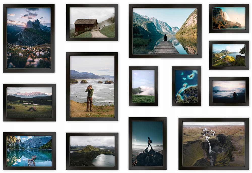 

Multirama Sevilla Zestaw ramek na zdjęcia czarna