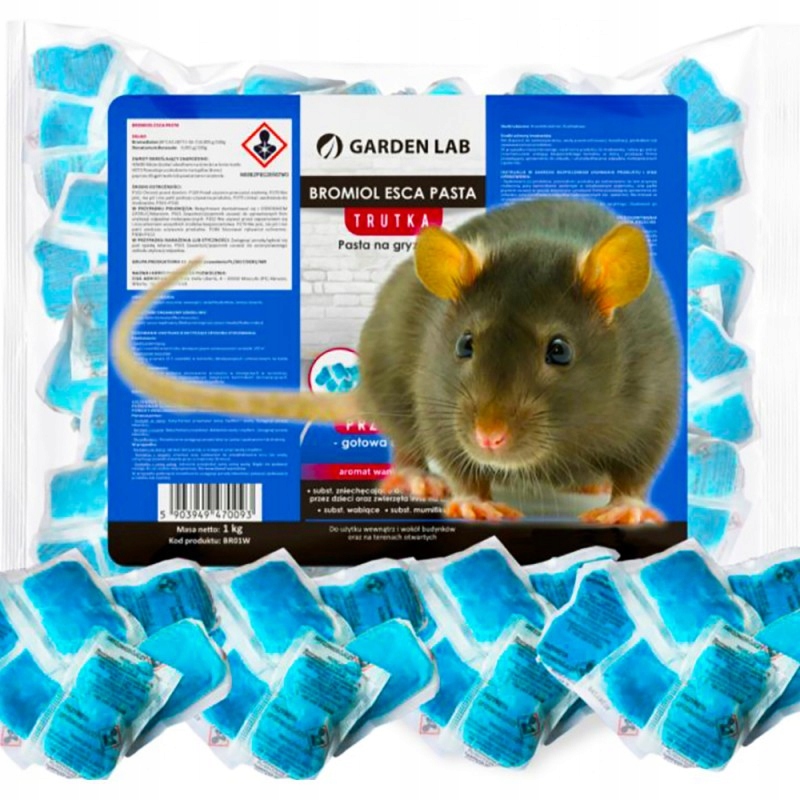 

Mocna Trutka na Myszy szczury gryzonie Pasta 1kg