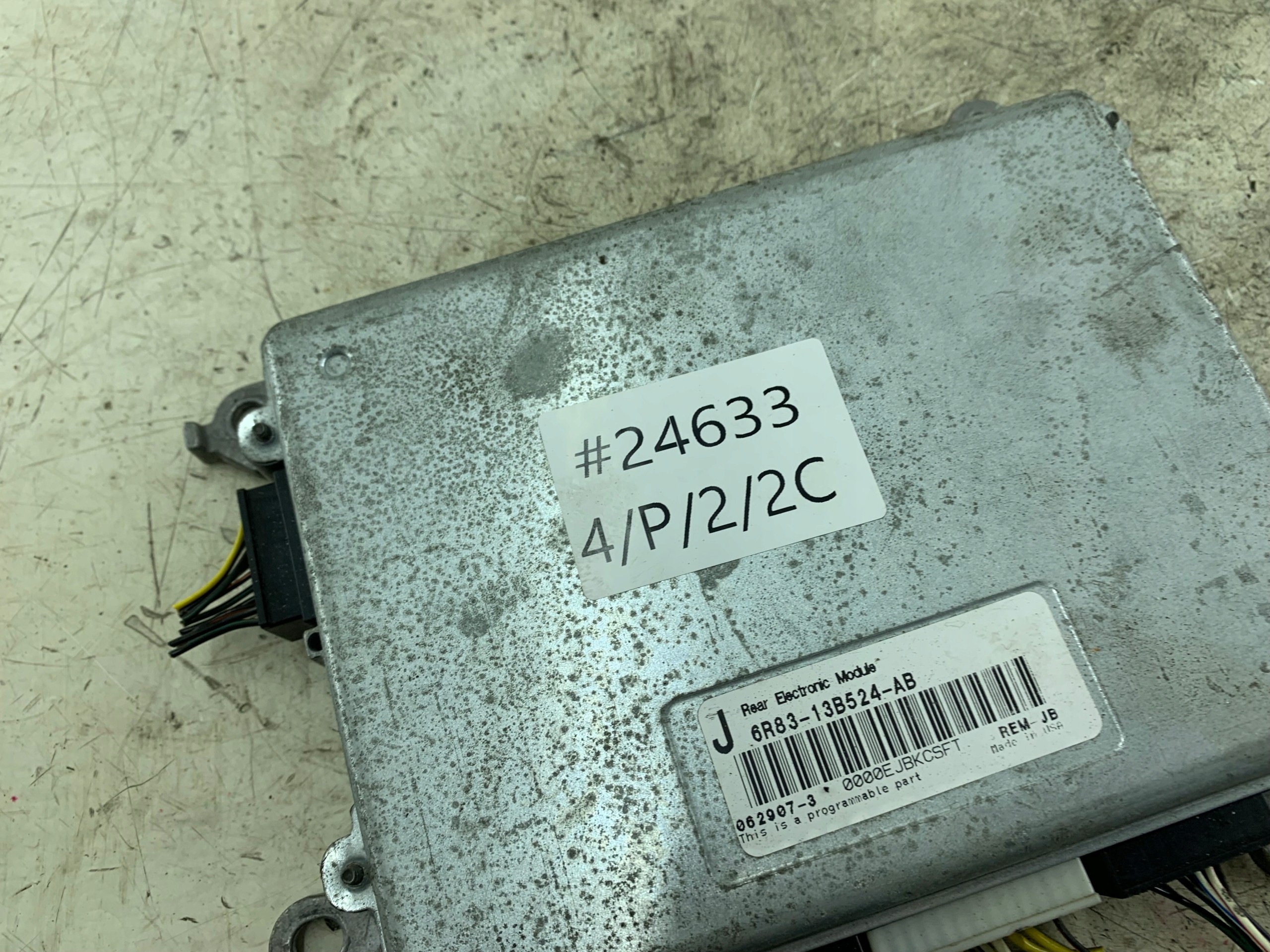 JAGUAR S TYPE 2.7 D control unit of the engine 6R8313B524AB