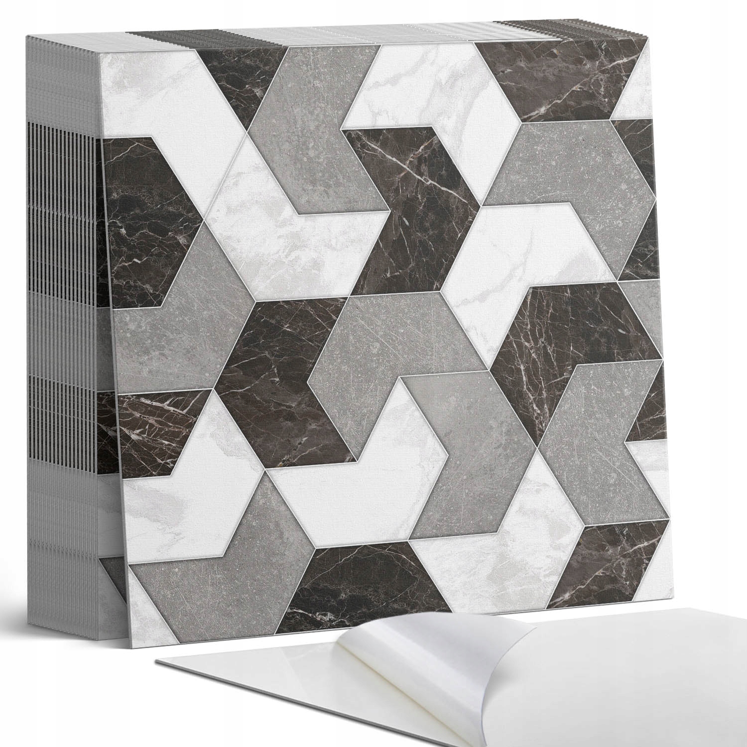 Balíček Pvc dlaždic Stylové dlaždice s geometrickým vzorem 20 x 20 x 20 cm