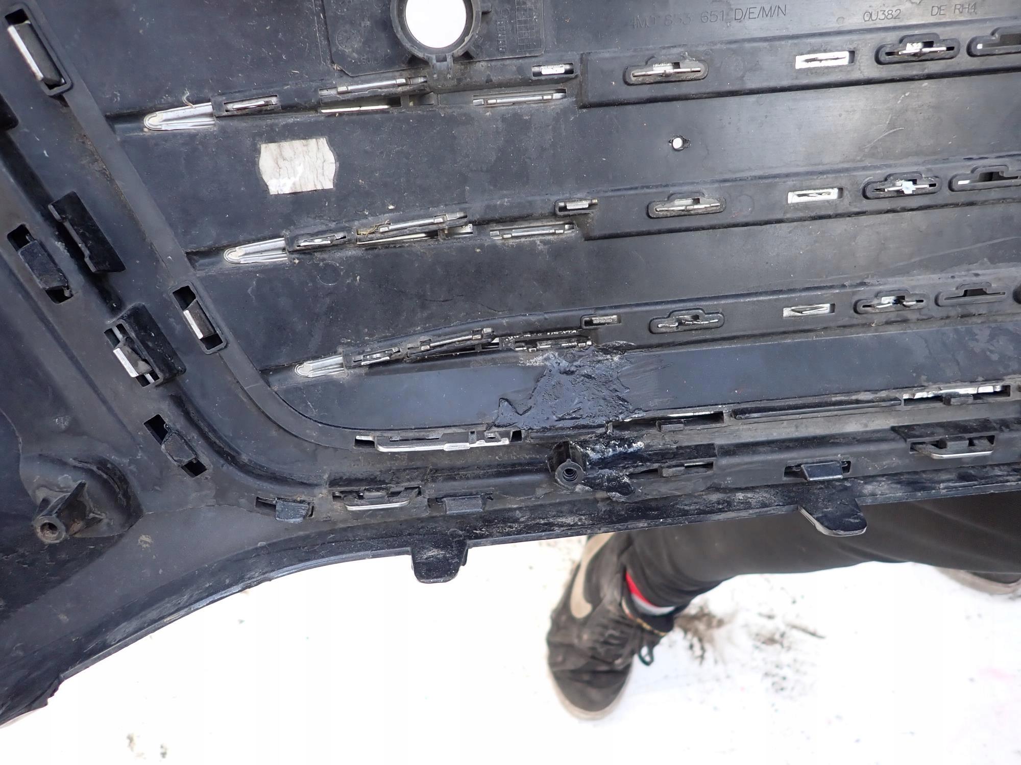 AUDI Q7 II 2 4M 15-19 bumper front front washer PDC