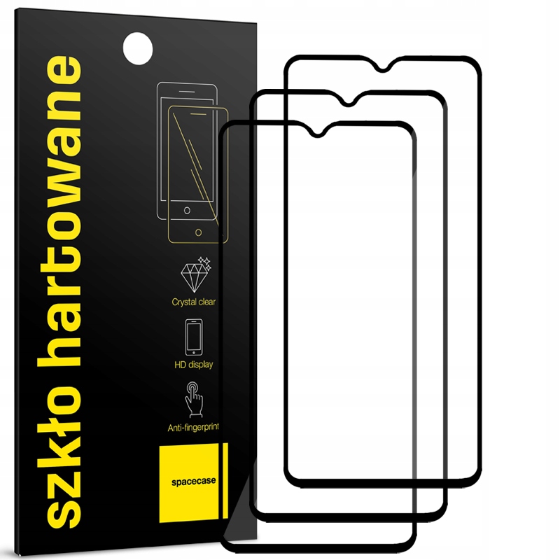 

3X SpaceCase szkło hartowane 5D szybka do Oppo A31