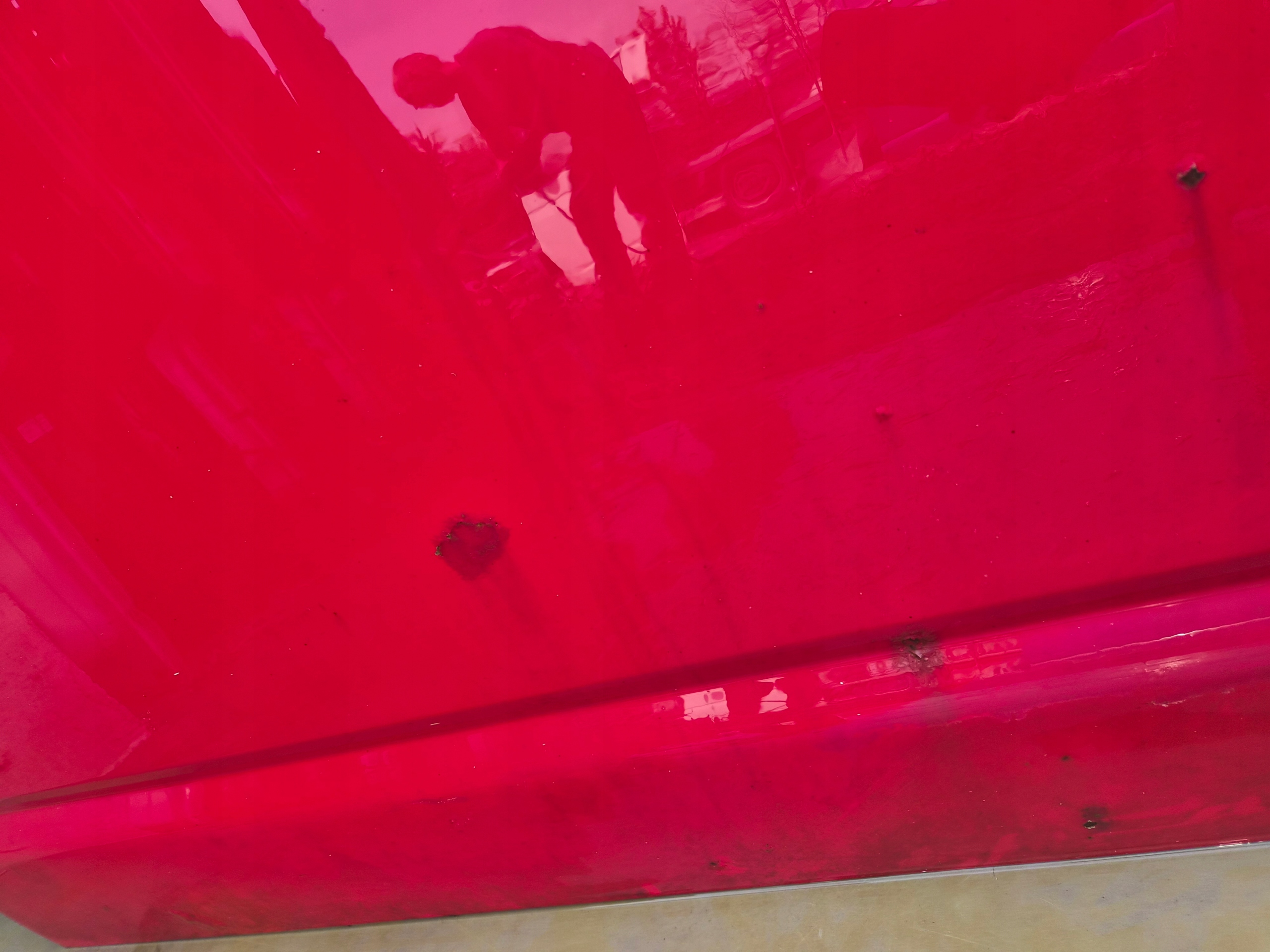 VW T5 T5 LIFT T6 door sliding right red