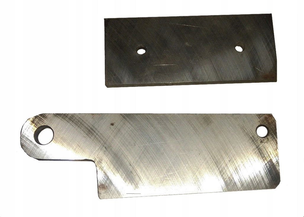 

Noże do nożyc stołowych do cięcia blachy 2mm.