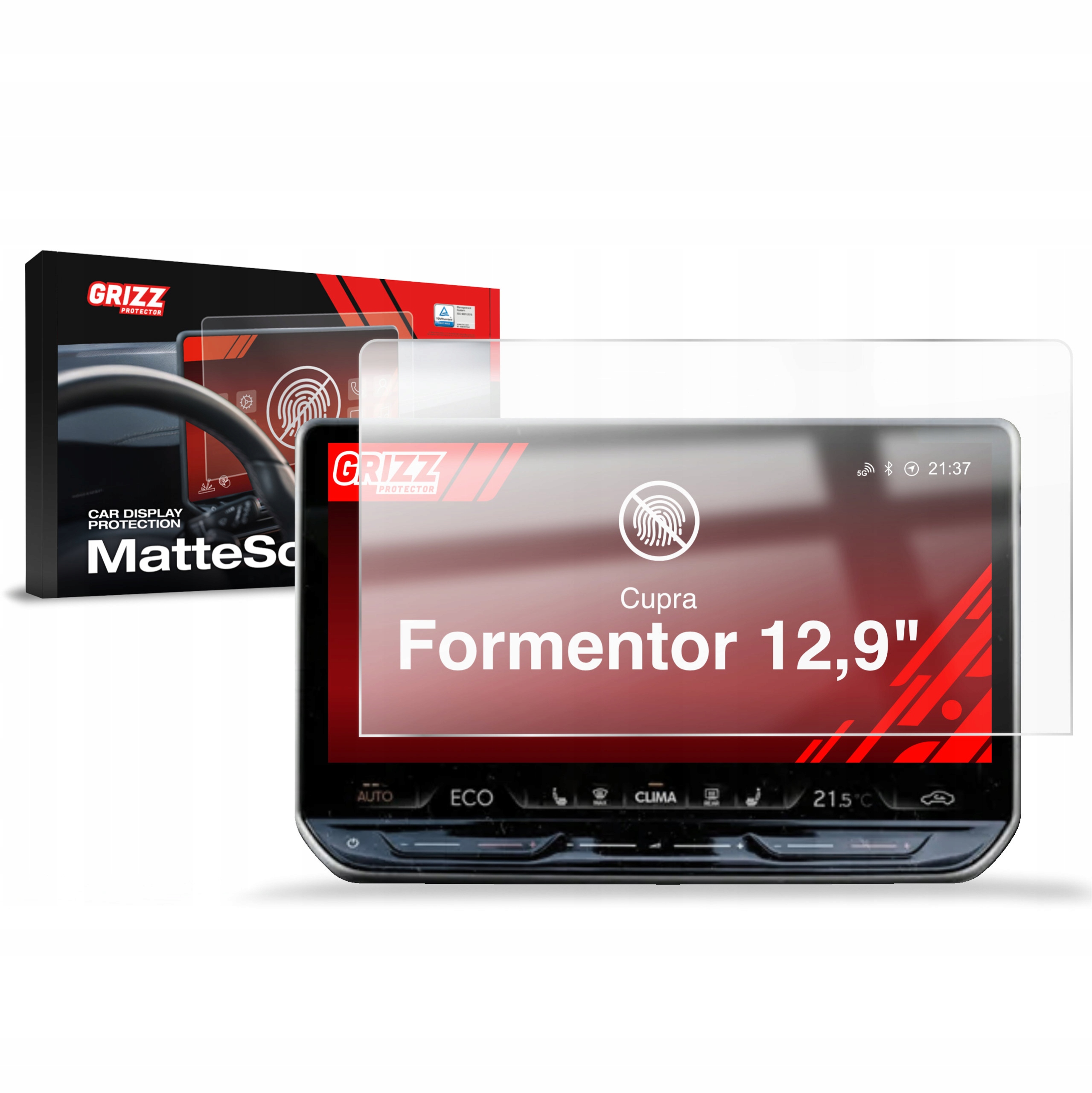 Folia Antyodciskowa do Cupra Formentor 12,9" (2024-2025)