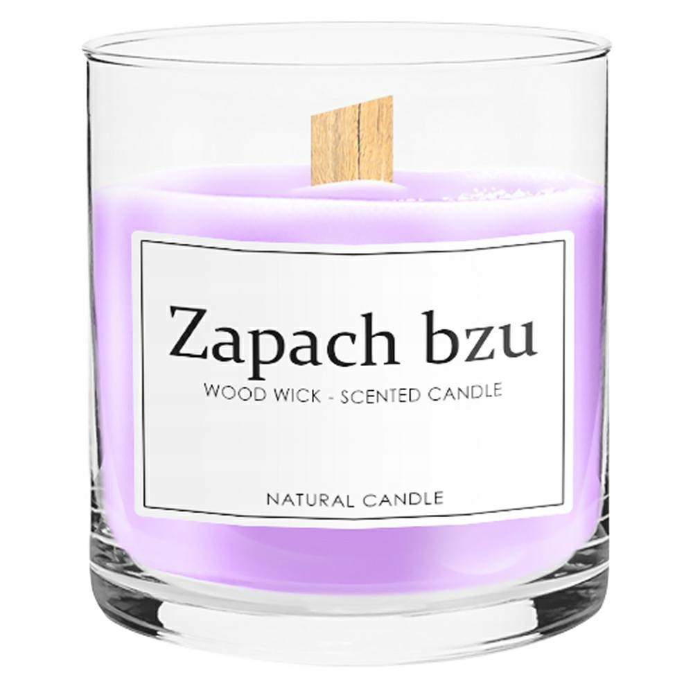 

Świeczka Sojowa Zapachowa w Szkle Bez