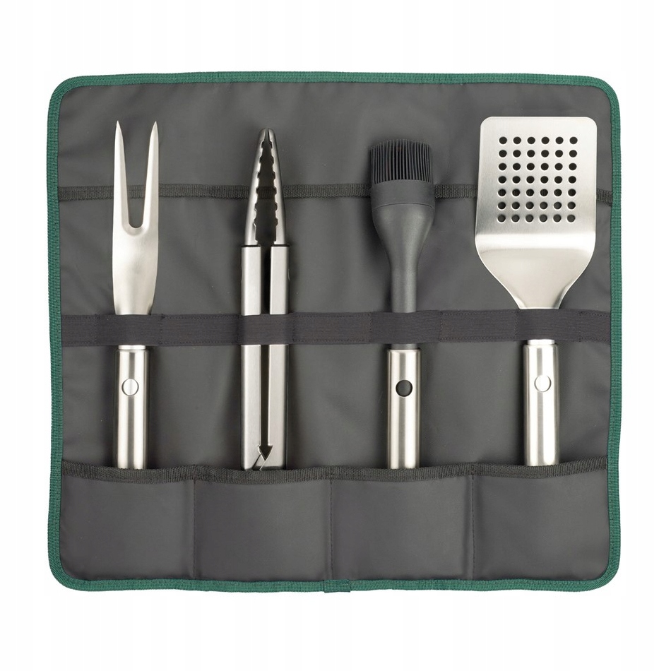 Sada 4 grilovacích nástrojů GrillOut Joseph Joseph – s pouzdro a štětcem