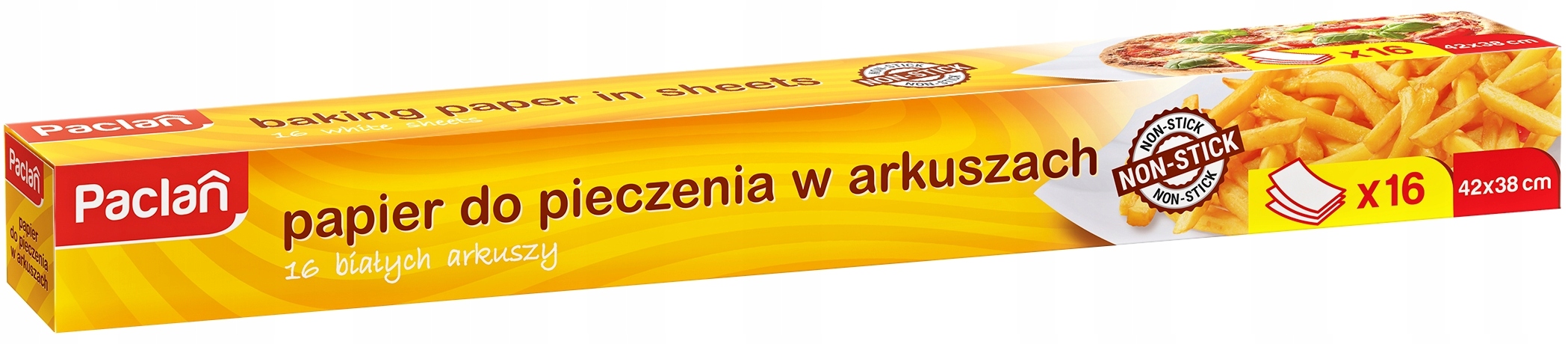 

Paclan Papier Do Pieczenia 16 Arkuszy Silikonowany