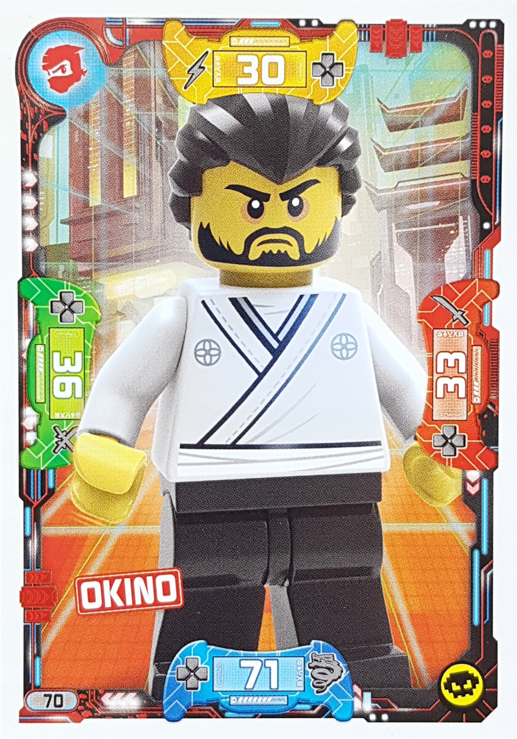 Lego Ninjago Karta Seria 5 nr 070