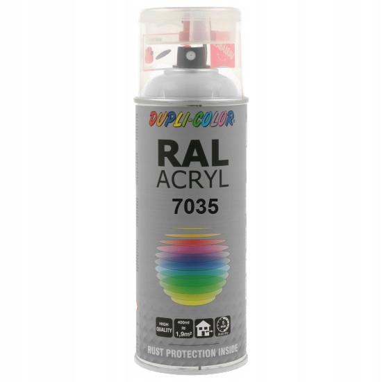Motip Lakier Spray Akryl Ral 7035 Połysk Jasnoszary