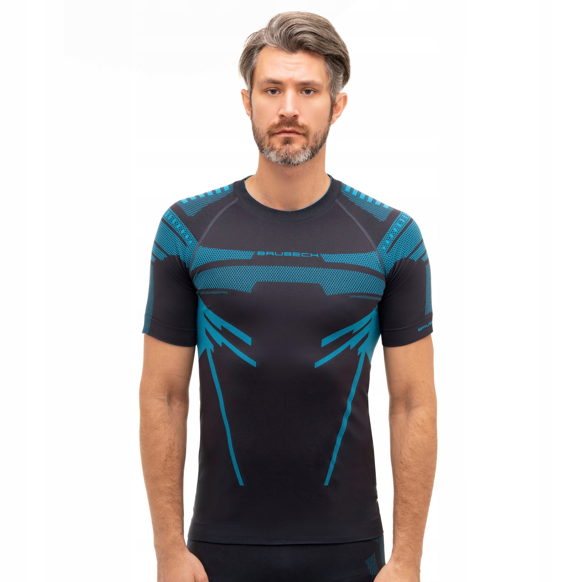 Bielizna termoaktywna męska Brubeck DRY Komplet Koszulka + Legginsy Kod producenta SS1370M-87XX55XXX + LE1327M-87XX55XXX