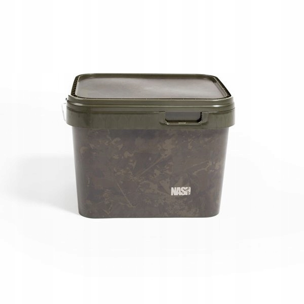 Nash Spot On Rectangular Bucket Camo 17 L Wiadro