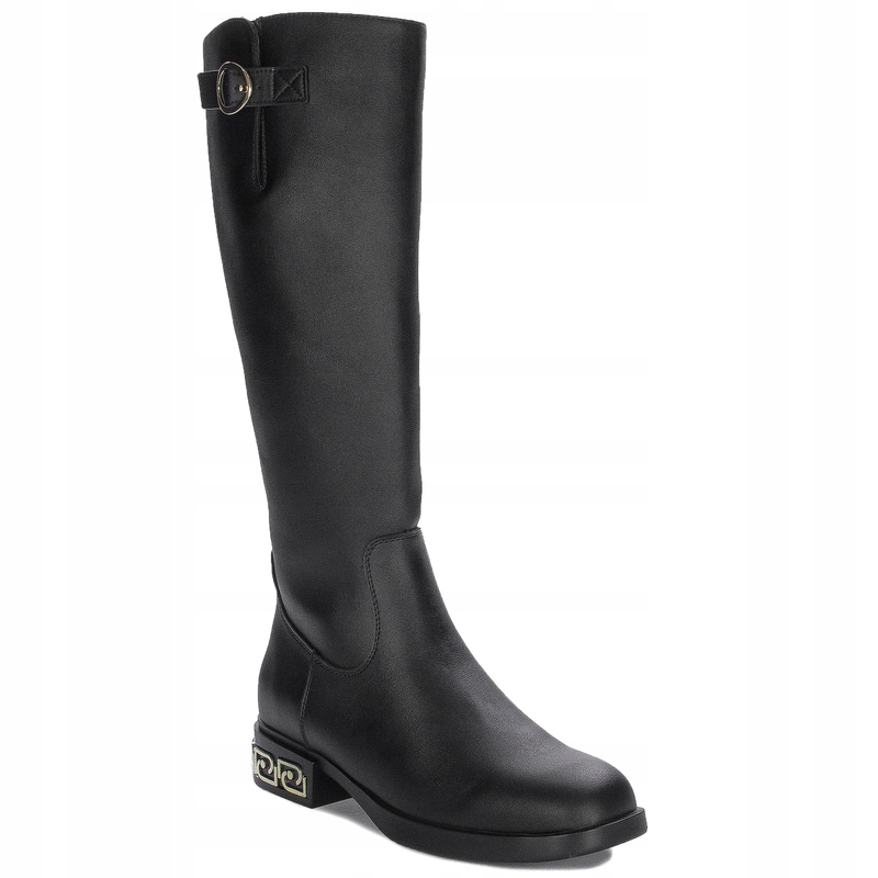 Liu Jo Kozaki damskie na obcasie czarne SF4019 EX174 Black r.37