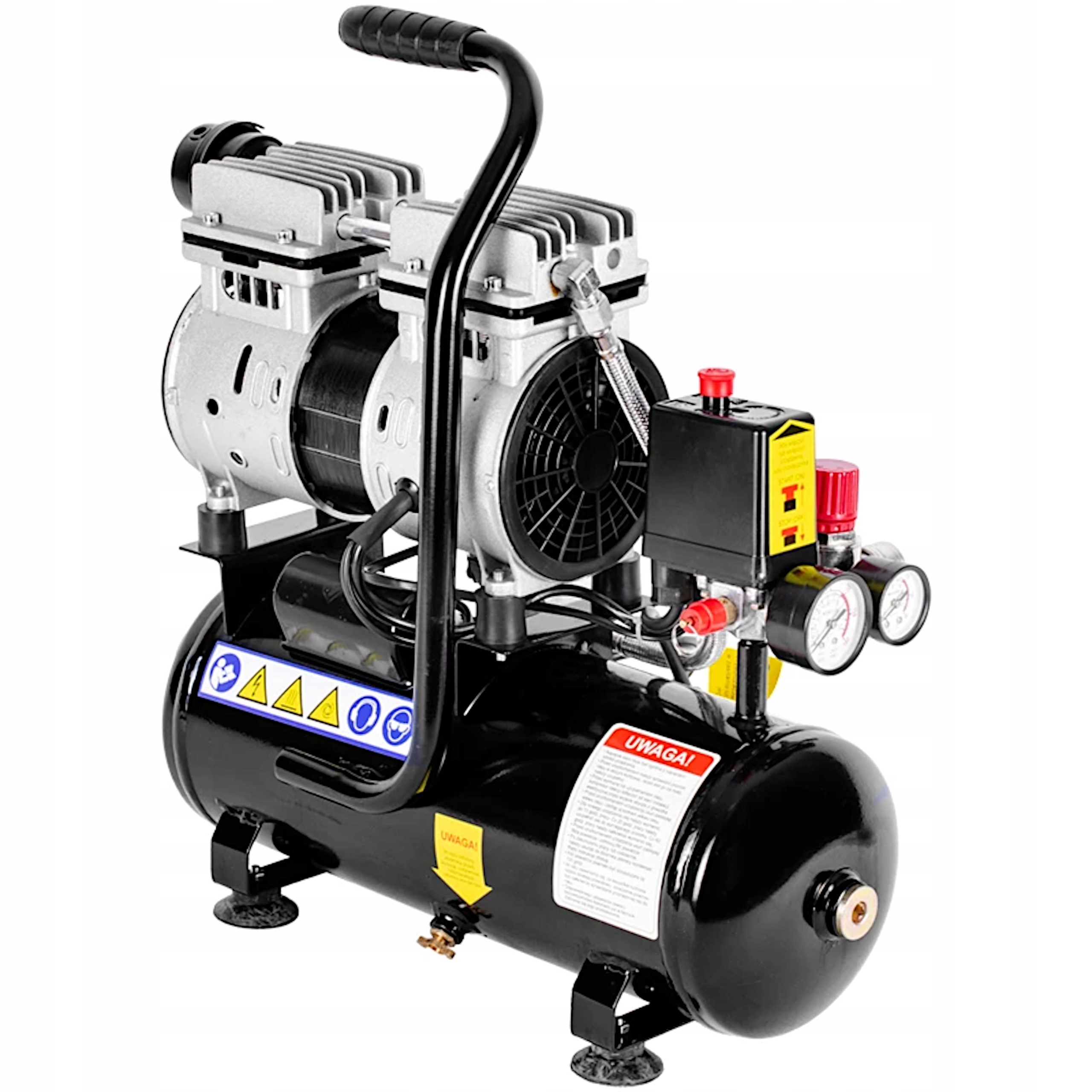 Bezolejový kompresor Magnum JWS-9 9L 550W 110 l/min 8 bar tichý