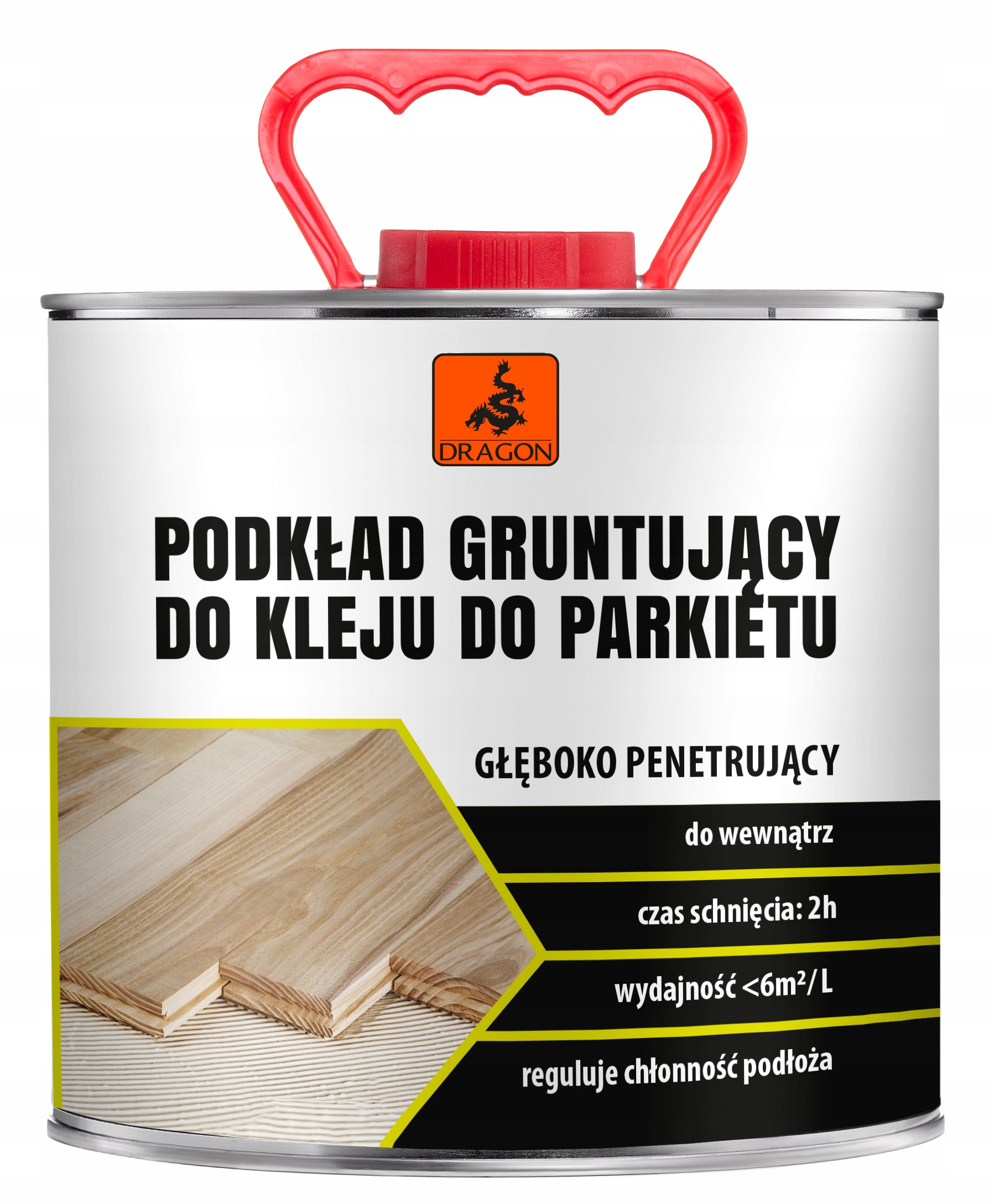 DRAGON PODKŁAD GRUNT DO KLEJU DO PARKIETU 2,5L