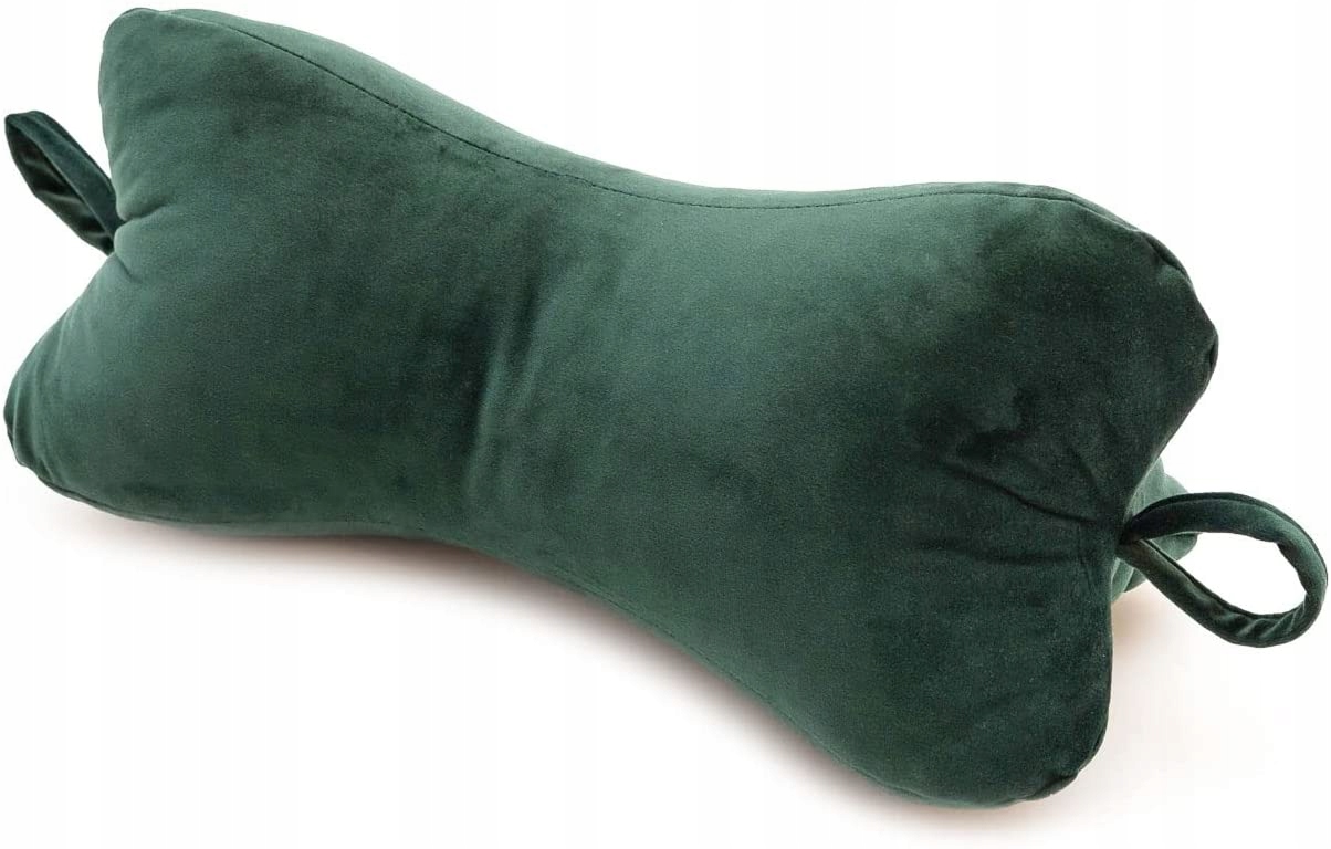 

Poduszka Pod Kark Szyje Kość Zielony Velvet