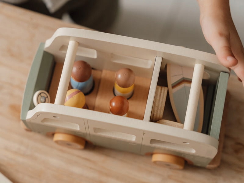 LITTLE DUTCH Drewniany Kamper Campervan Vintage Marka Little Dutch