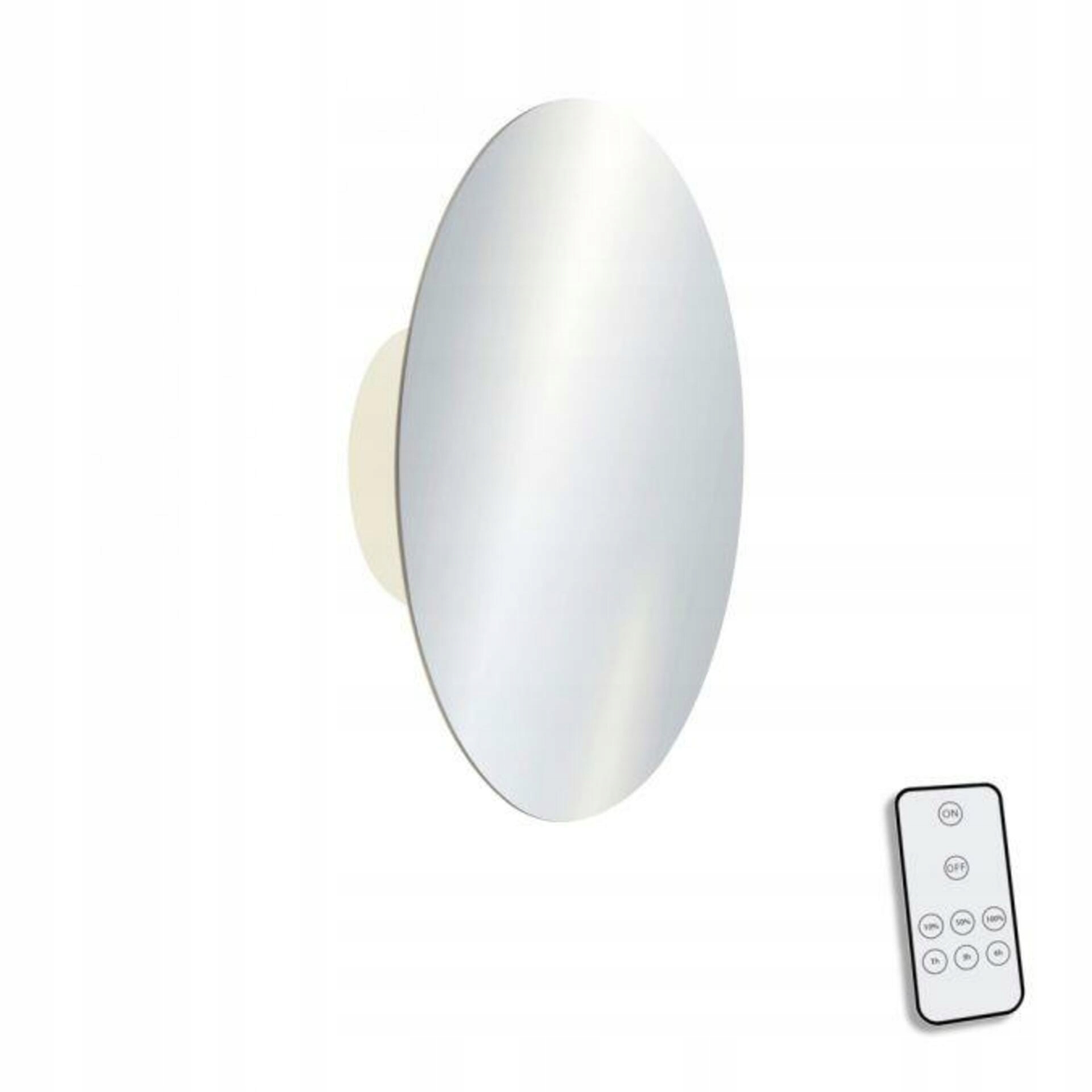 Led nástenné svetlo Paul Neuhaus 25 cm chróm, batéria, Usb, časovač, stmieva