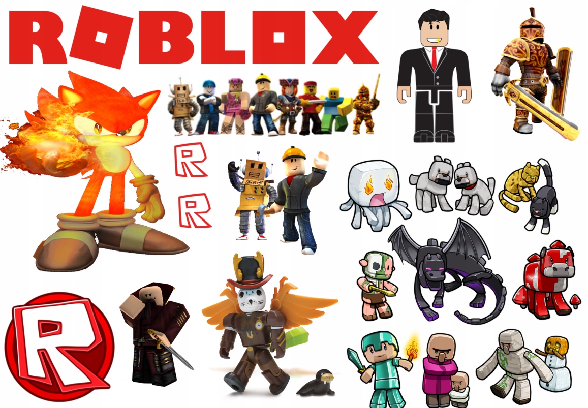 Tatuaże Zmywalne Dla Dzieci Roblox