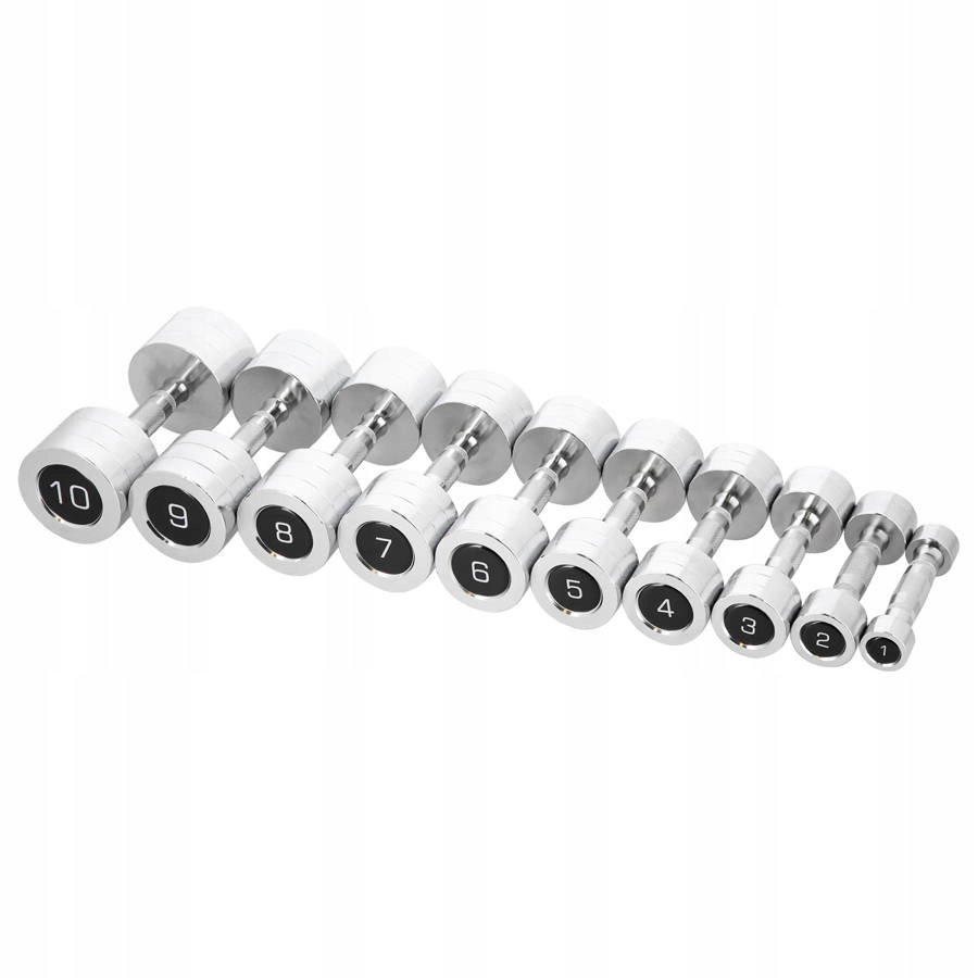 Hantle Hantelki Ciężarki Chromowane 2x9 kg HMS Długość części chwytnej 12 cm