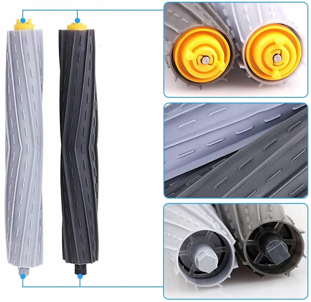 SZCZOTKI GŁÓWNE ROLKI WAŁKI DO iRobot ROOMBA 805 880 886 895 960 965 980 Kod producenta 8766456475