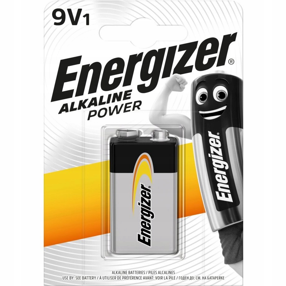

Bateria Energizer Alkaline Power 9V/6LR61 alkalicz