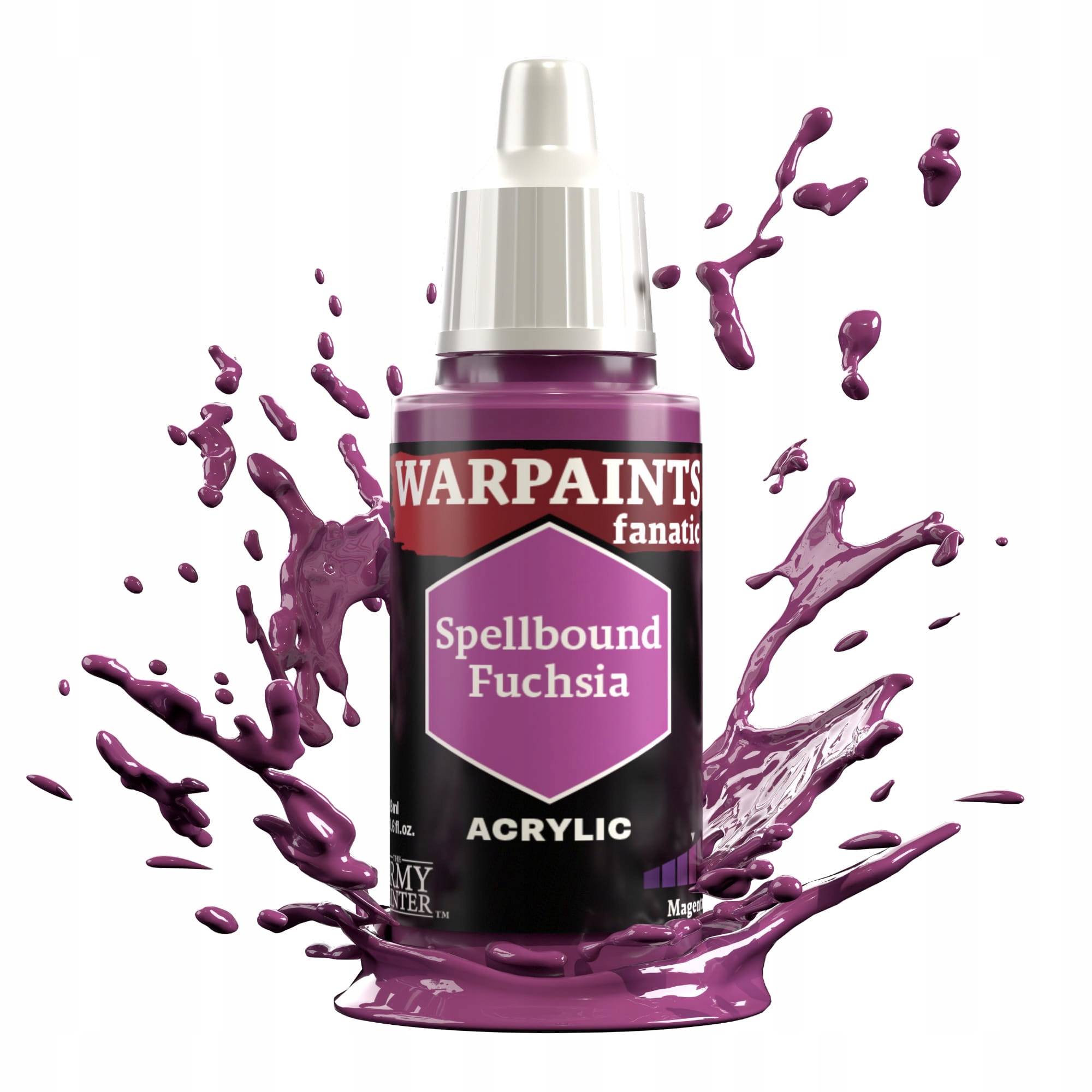 Ap Warpaints Fanatic Spellbound Fuchsia 18ml