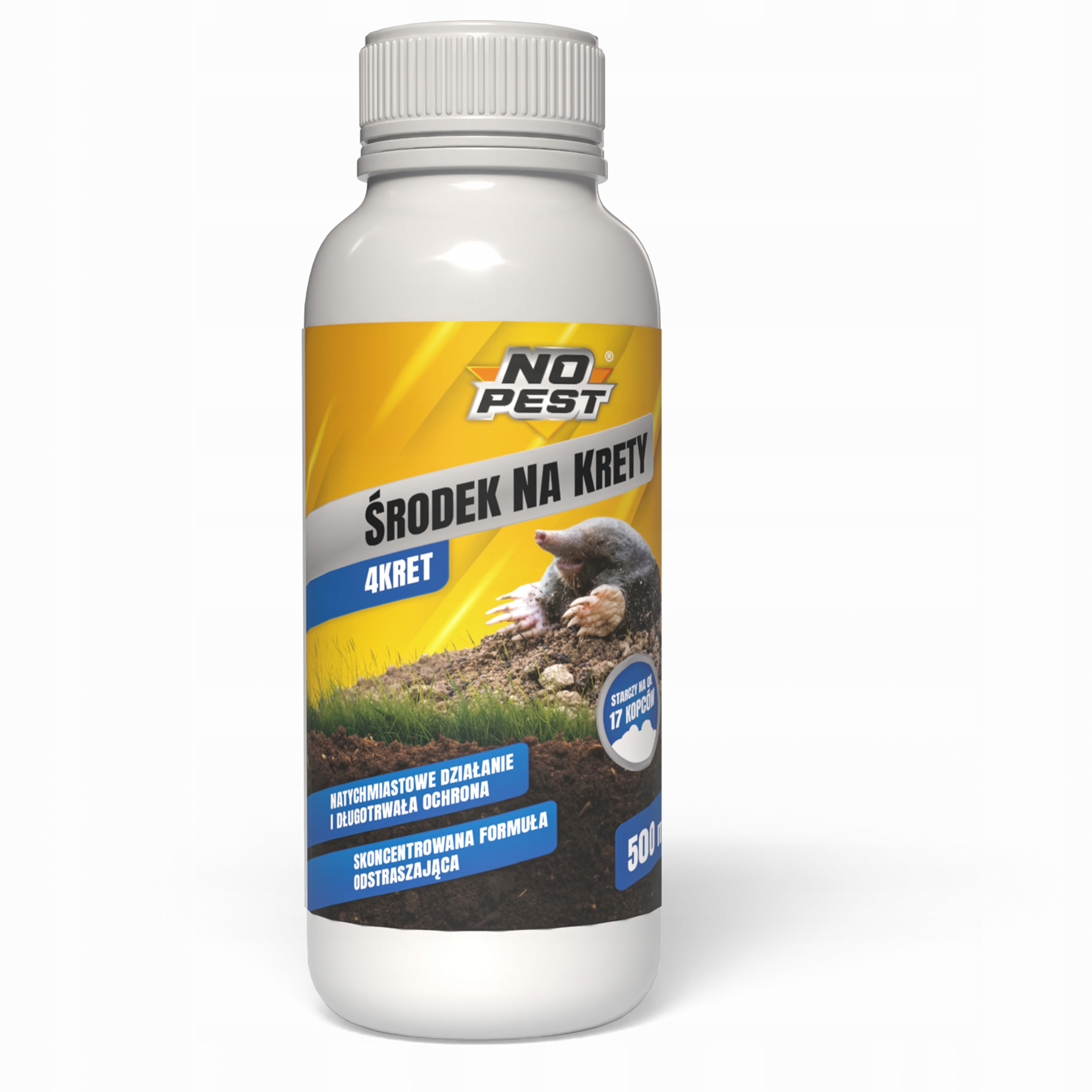 Abwehrmittel gegen Maulwürfe, Nagetiere und andere Schädlinge, Barriere 4KET NO PEST 500ML Marke No-Pest