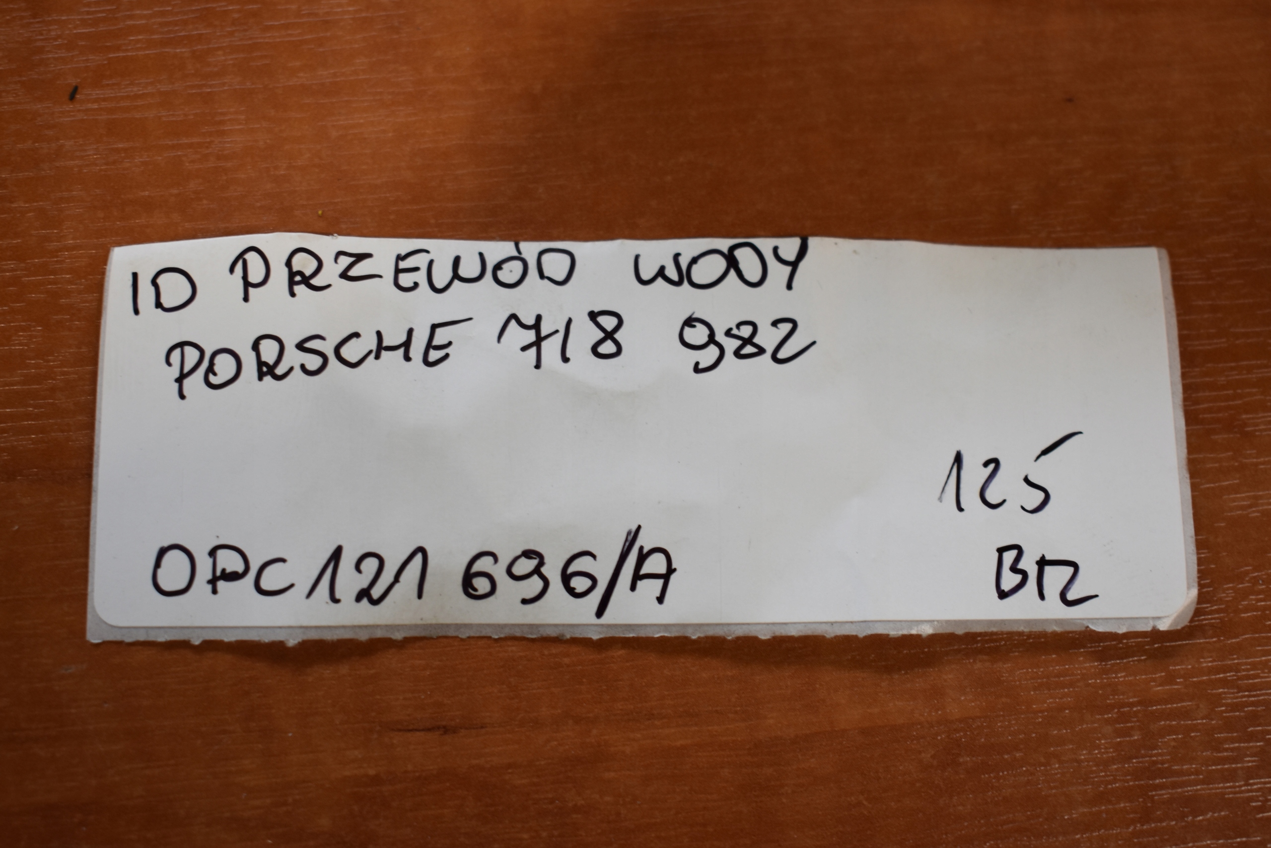 IDEALNY prijenos vode PORSCHE 718 982 1